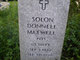  Solon Donnell Maxwell