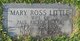  Mary Ross <I>Little</I> Moose