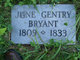  Jane Gentry Bryant