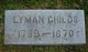  Lyman Childs