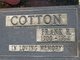  Frank Ross Cotton