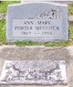  Ann Mary <I>Porter</I> Medlock