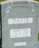  Mary Ida <I>Dean</I> Davis