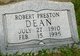  Robert Preston Dean