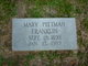  Mary <I>Pittman</I> Franklin