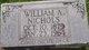  William A. Nichols