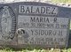  Maria <I>Rodriguez</I> Baladez