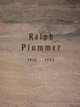  Ralph Joseph Plummer