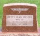  Betty Jean <I>Hester</I> Denny