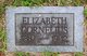  Elizabeth H “Lizzie” <I>Haberson</I> Cornelius