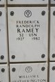  Frederick Randolph Ramey