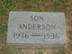  Infant Son Anderson