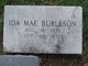  Ida Mae <I>Bellamy</I> Burleson