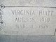  Virginia Winifred <I>Hiatt</I> Mosteller