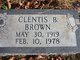  Clentis Brantin Brown