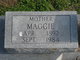  Margaret Jane “Maggie” <I>Crawford</I> Carter
