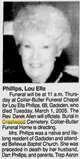  Lou Ella <I>Moore</I> Phillips