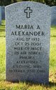 Maria Anna Alexander