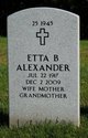  Etta B Alexander