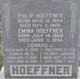  Emma Ottilie <I>Schmitt</I> Hoeffner