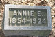  Annie E Holland