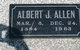  Albert James “Ab” Allen