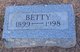  Elizabeth Daly “Betty” <I>McQuery</I> Piles