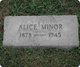  Alice Mae <I>Minor</I> Kelley