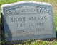  Lidia Lee “Liddie” <I>Harris</I> Abrams