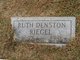  Ruth <I>Denston</I> Riegel