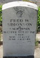  Fred W. Simonson