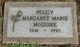  Margaret Marie “Peggy” <I>Peterson</I> McGuire