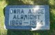  Dora Alice Albright