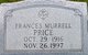  Frances M <I>Murrell</I> Price