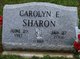  Carolyn Elizabeth <I>Pettigrew</I> Sharon