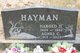  Harold Henry Hayman