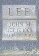  John M Lee