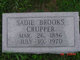  Sadie Brooks Crupper