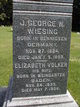  J. George W. Wiesing
