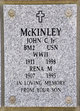  John Chalmers “Jack” McKinley Jr.