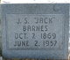Dr John Silas “Jack” Barnes