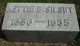  Mary Jeanette “Nettie” <I>Brewster</I> Silsby