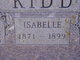  Isabelle C. <I>Sallee</I> Kidd