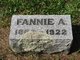  Fannie A. <I>Stanley</I> Glover