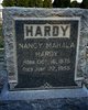  Nancy Mahala <I>Lancaster</I> Hardy