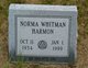  Norma Ardella <I>Whitman</I> Harmon