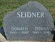  Donald Seidner