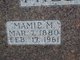  Mamie M <I>Keller</I> Freeman