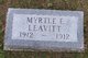  Myrtle E Leavitt
