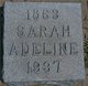 Sarah Adeline “Sadie” <I>McCandless</I> Soice